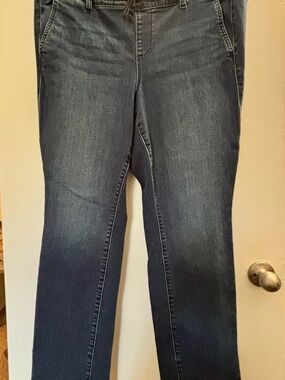 Torrid Feel the Fit Classic Women's Dark Wash Stretch Jeans - Blue